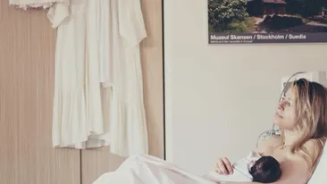 Laura Cosoi a povestit cum a născut-o natural pe fetița sa: ”Am auzit cum s-au rupt membranele. Nu spun că nu au fost dureri...“