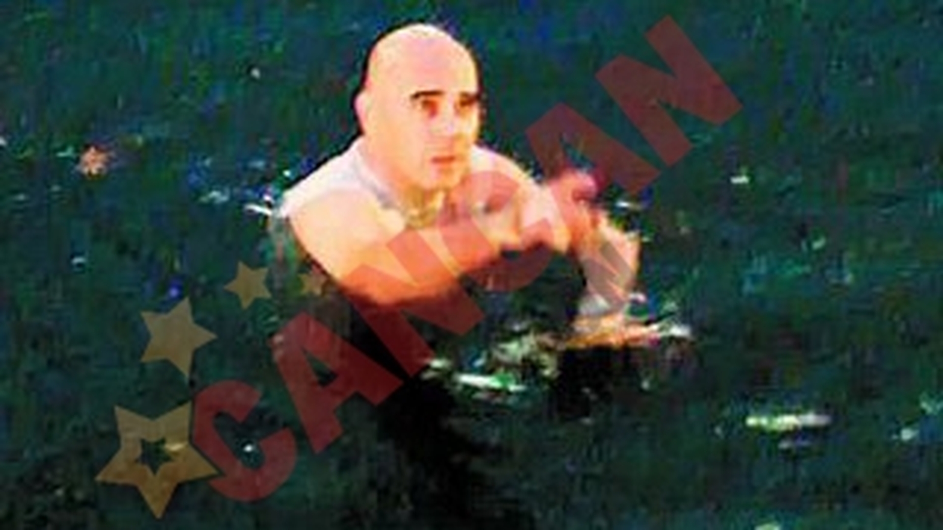 Video Incredibil! Si-a negociat eliberarea din mijlocul raului Dambovita