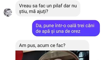 BANC | Cea mai tare rețetă de pilaf