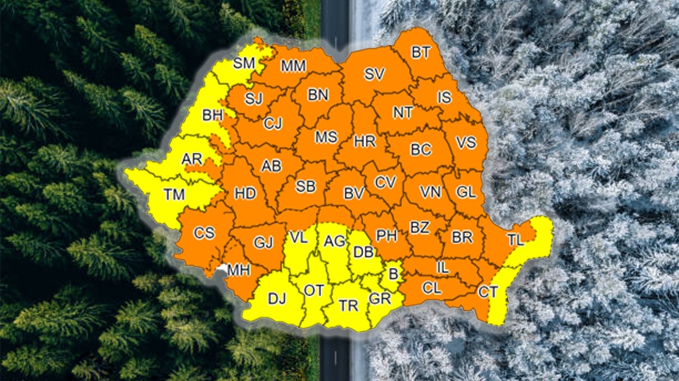 Meteorologii Accuweather au modificat prognoza. Fenomene meteo ciudate în București și în restul marilor orașe din România
