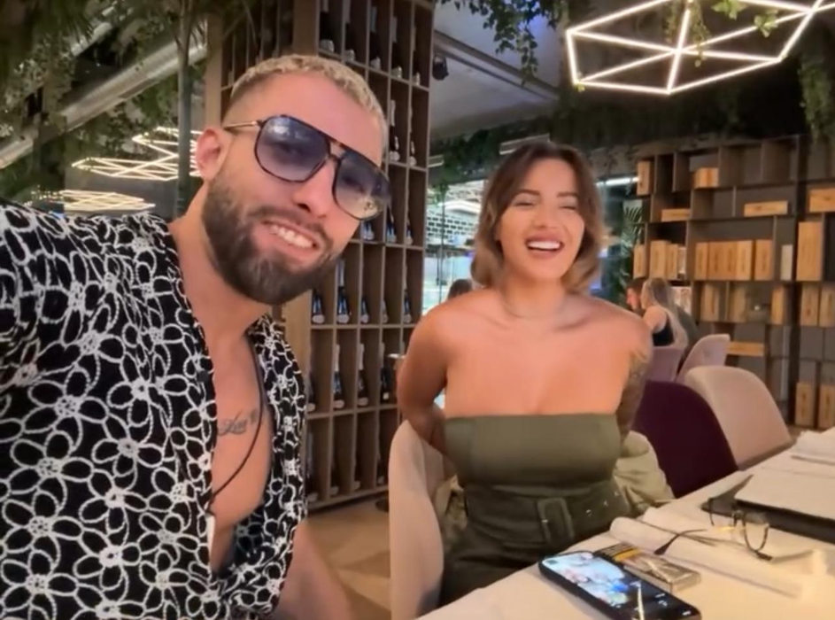 Mattia și Andrușca au ieșit împreună la un restaurant. Sursa foto: social media