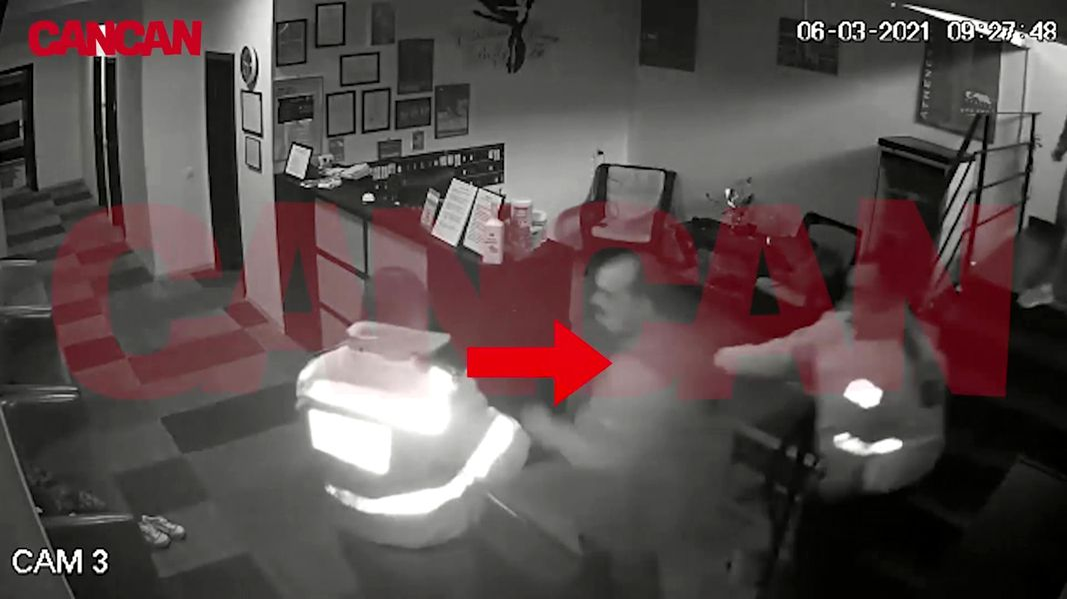 Imagini ale incidentului în care a fost implicat Florin Bărbăscu, tatăl vitreg al Cătălinei Ponor