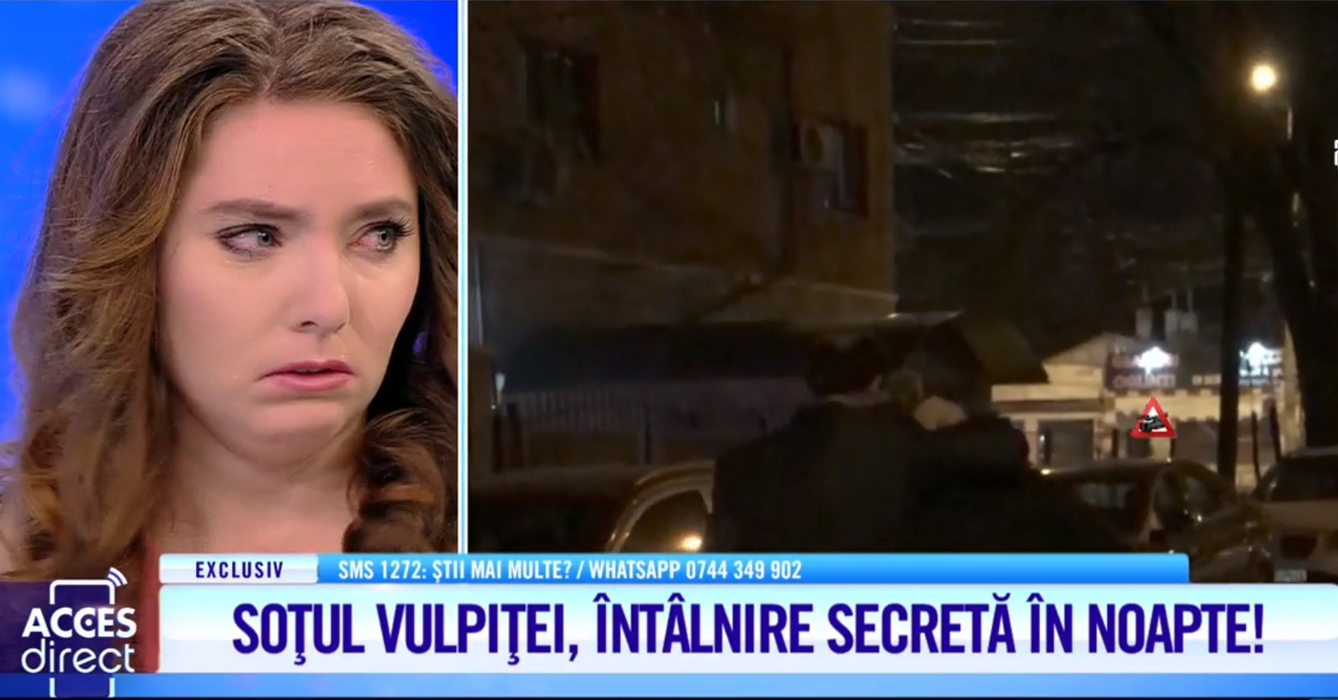 Vulpița a izbucnit în lacrimi la TV, după ce a aflat că soțul ei i-a făcut propuneri indecente Mihaelei, o brunetă voluptoasă