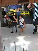 Brigitte și Florin Pastramă au părăsit mall-ul (Foto: CANCAN.RO)