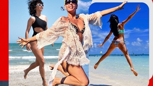 Top 40 dive care țopăie ca “iepurașii” pe plajă. A început noul sezon la mare. Antonia, Flavia Mihășan, Delia... Cine e cea mai “apetisantă”?