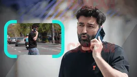 Smiley, dat peste cap de o conversație intensă. Soțul Ginei Pistol n-a reușit să detensioneze situația