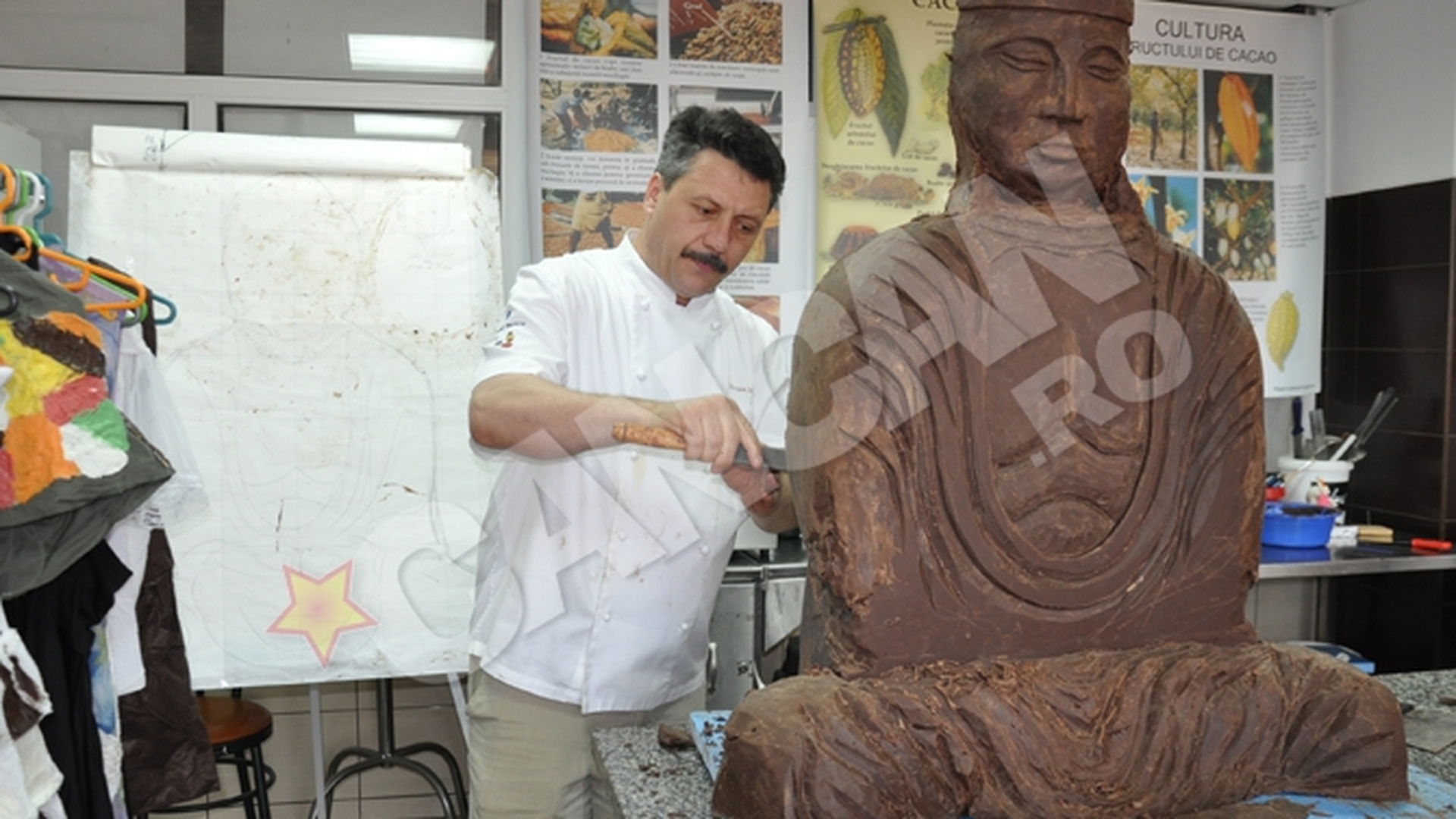 Buddha de ciocolata de 2.000 de euro