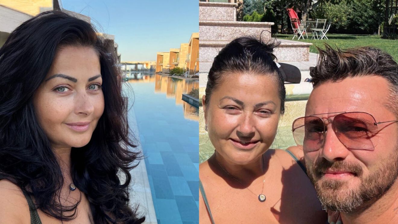 Imagini RARE cu Gabriela Cristea în costum de baie, la 50 de ani. Cum a fost surprinsă în curtea casei sale