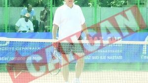 Viorel Catarama s-a dus cu Maybach-ul la tenis