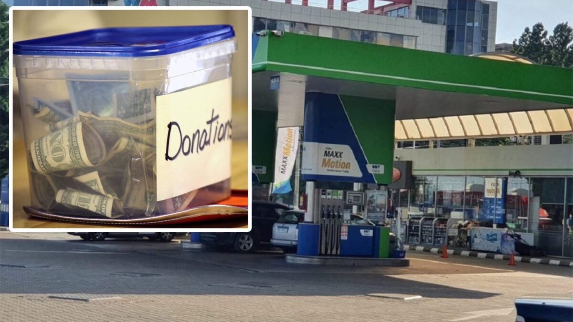 Ce a pățit un șofer din Ploiești, după ce a furat 200 de lei din cutia cu donații dintr-o benzinărie OMV