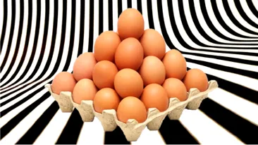 Iluzie optică de Paște | Câte ouă sunt în această imagine, de fapt?