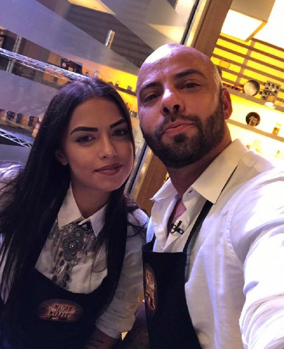 Giani Kiriță, alături de fiica sa, Roxana