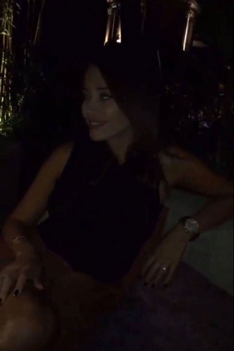 Oana Marica s-a simţit perfect în club alături de bogătaşul italian