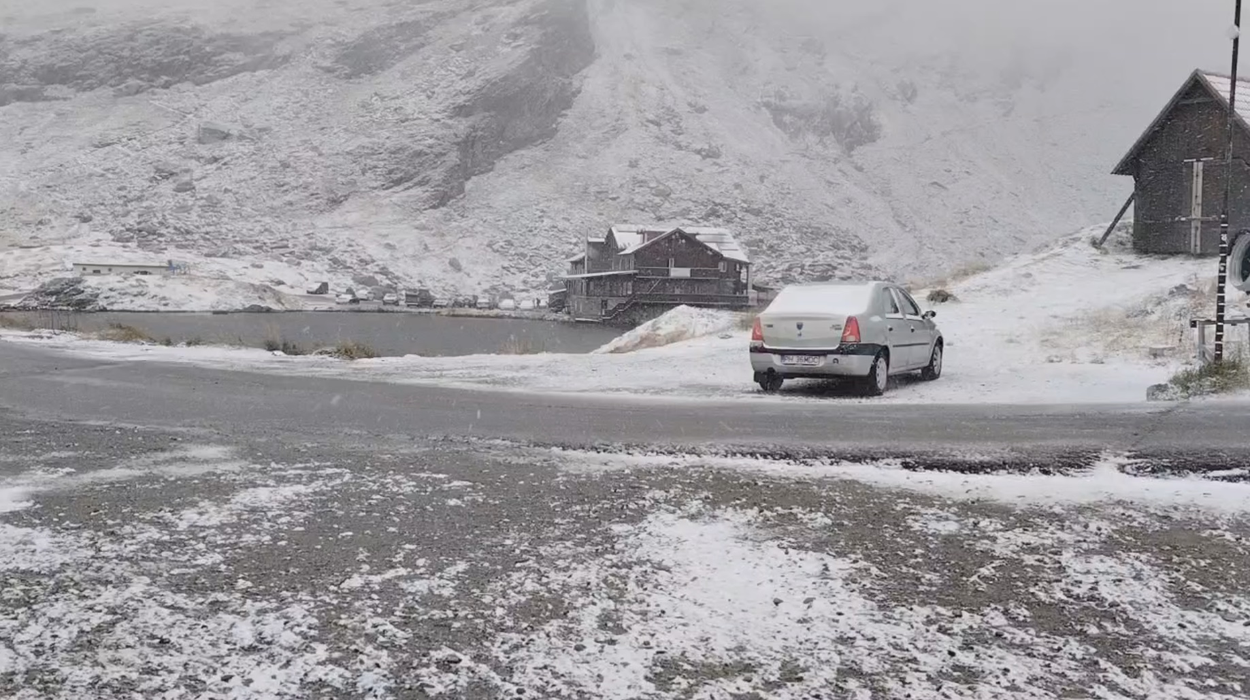 Bâlea Lac - Transfăgărășan. Sursă: Facebook Meteoplus