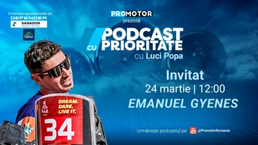 Emanuel Gyenes aduce la „Podcast cu Prioritate” #69 by ProMotor povești din Raliul Dakar 2025
