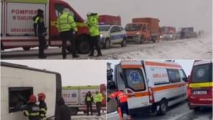 Accident teribil în Vaslui. A fost nevoie să se activeze planul roșu de intervenții. Primul bilanț emis este înfiorător