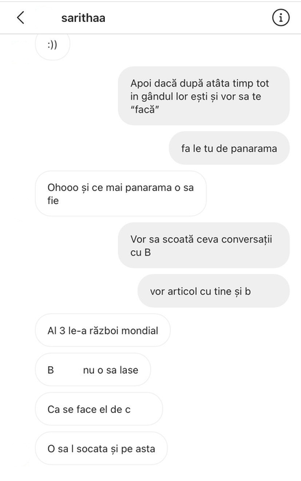 ”Prințesele de oraș” s-au denunțat reciproc la pont@cancan.ro, iar Sarithaa este gata de răzbunare