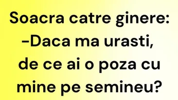 BANCUL ZILEI | Soacra și ginerele