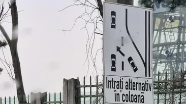 Noul indicator auto din România provoacă confuzie în rândul şoferilor. Ce este şi cum se aplică regula fermoarului corect