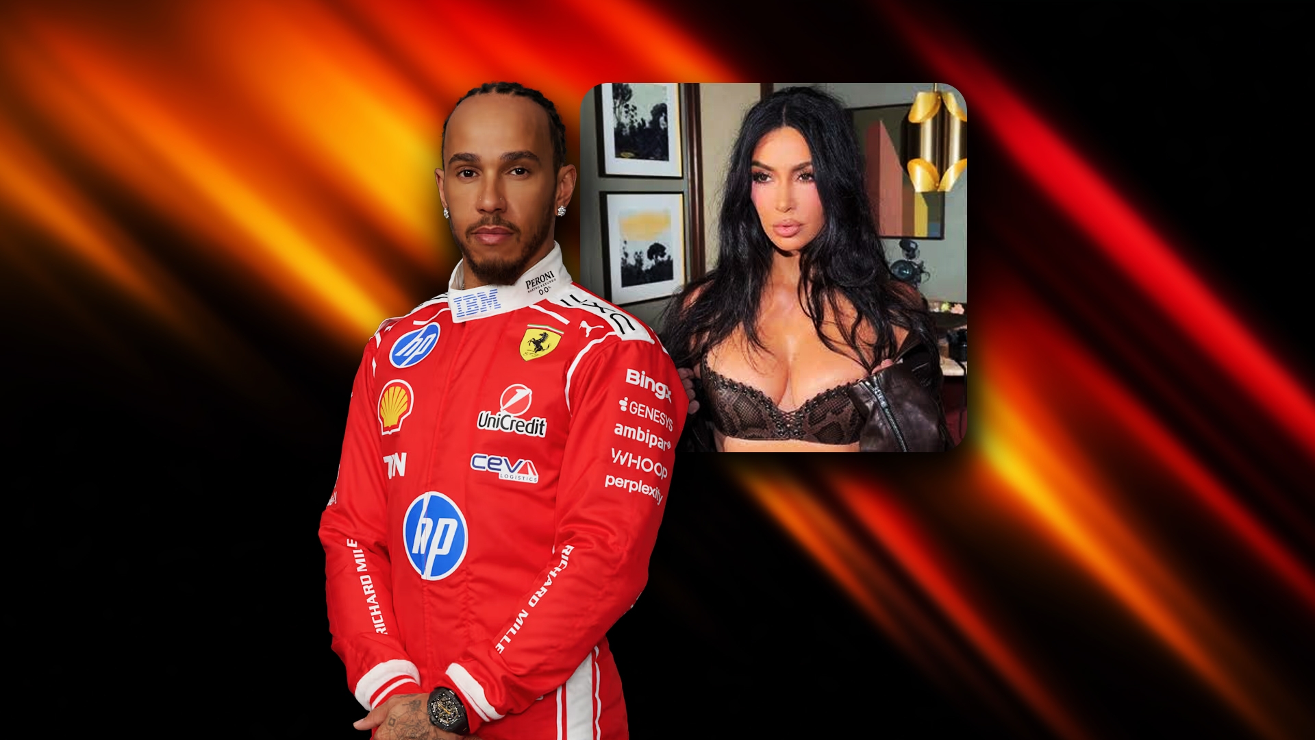 Lewis Hamilton dezvăluie cum arată întâlnirile romantice cu Kim Kardashian. De la cinema în aer liber la șampanie pe Sena
