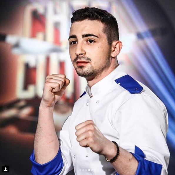 Bogdan Vandici, unul dintre finaliștii de la “Chefi la cuțite” 2018. Sursa foto: Instagram
