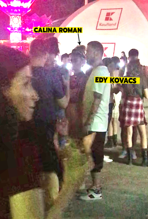 Calina Roman și iubitul ei, Edy, la Neversea 2019