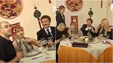 Imagini demult uitate: Bianca Drăgușanu, CRBL, Ileana Ciuculete și Petrică Mâțu Stoian, la o singură masă