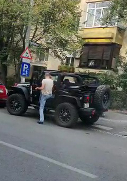 VIDEO. Cristian Boureanu, accident de mașină în centrul Bucureștiului