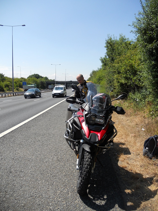 Mihai Ogășanu a parcurs mii de kilometri pe motocicletă