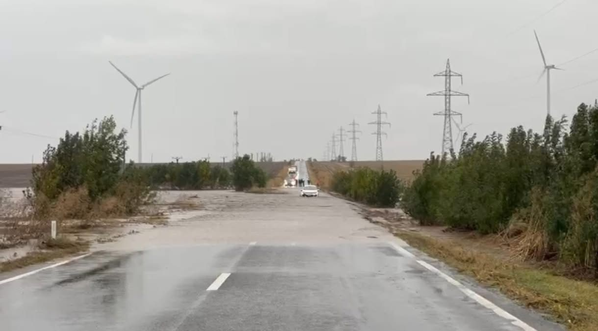Imaginile devastatoare ale ciclonului Barbara! A făcut prăpăd în România: șosele transformate în lacuri, zeci de copaci căzuți