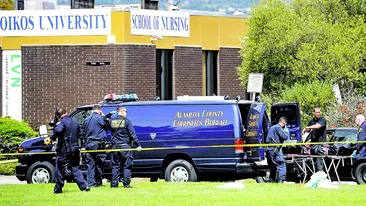 Un barbat inarmat a facut prapad in Oakland! Macel la universitate! 7 morti si 3 raniti