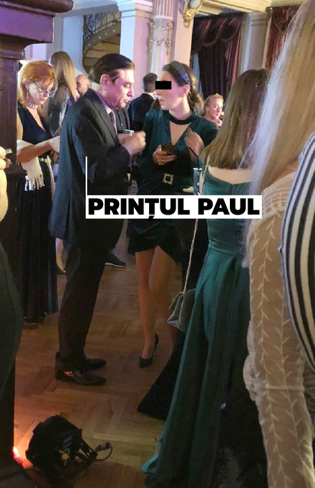Prințul Paul, la discuții cu o tânără atrăgătoare
