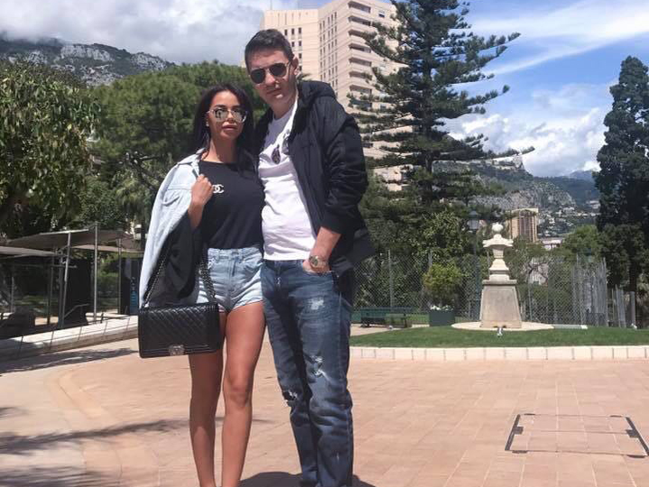 Alex Rus şi Denisa Pastor, într-o escapadă romantică la Monaco