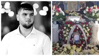 Primele imagini de la înmormântarea lui Vlăduț din Satu Mare! Durere fără margini