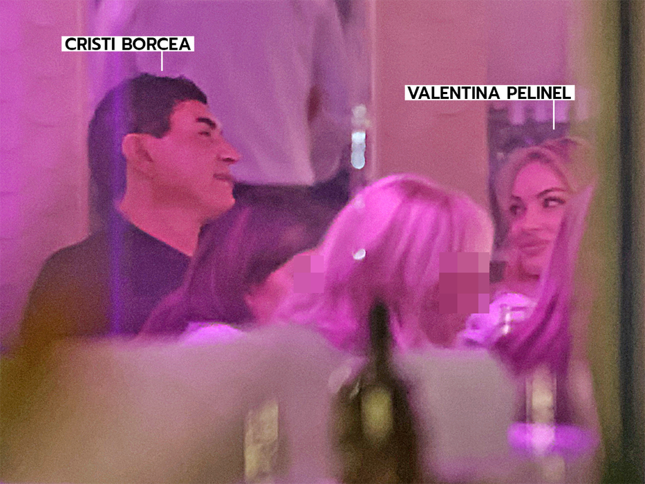 Cristian Borcea și Valentina Pelinel, cu zâmbetul pe buze (SURSA FOTO: CANCAN.RO)