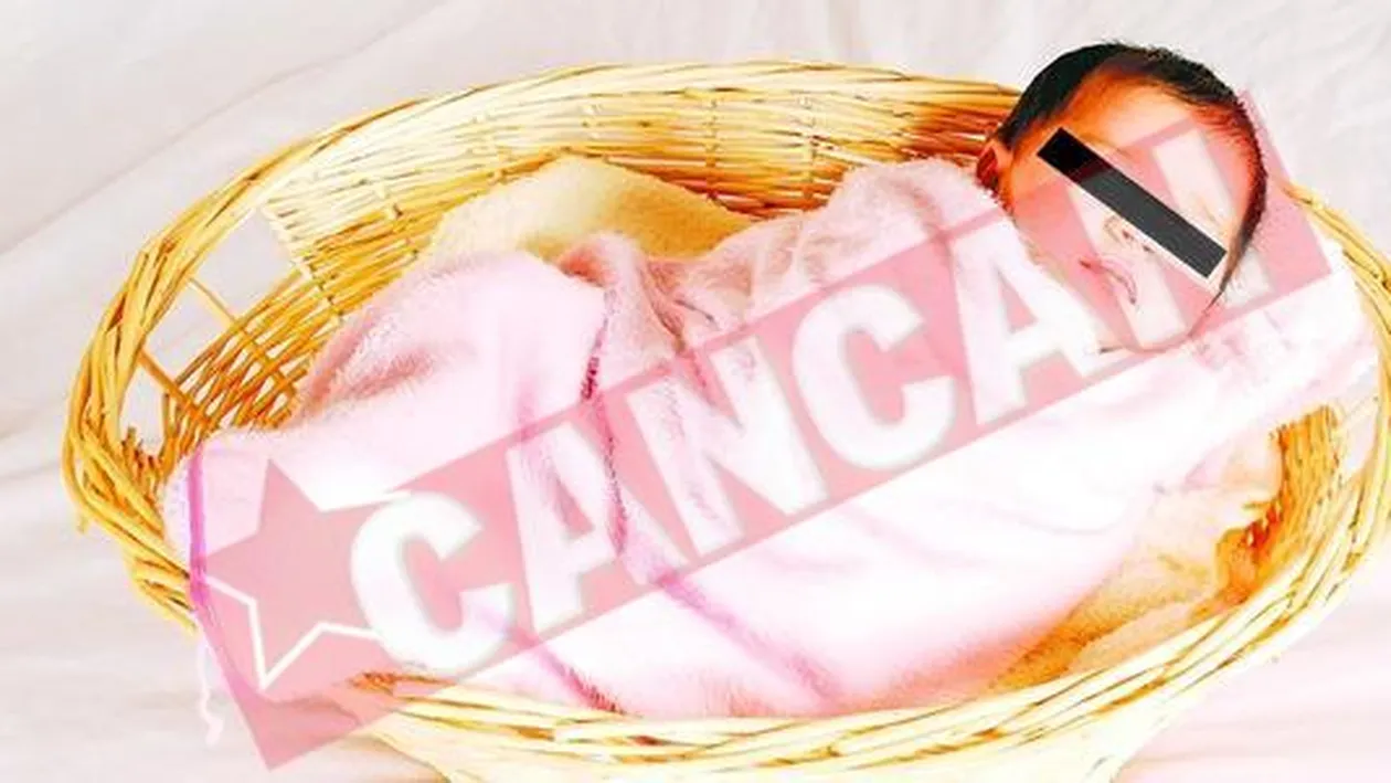 Bebelus abandonat in scara blocului
