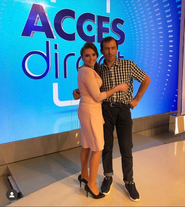 Viorel Stegaru și Vulpița la Acces Direct (Sursă: Instagram)