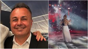 Primele imagini de la nunta lui Florentin Petre. Fostul dinamovist s-a căsătorit a treia oară