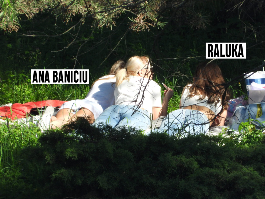 Ana Baniciu și Raluka, la un picnic sexy