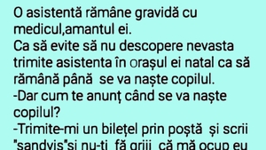 BANCUL ZILEI | O asistentă rămâne gravidă cu medicul, amantul ei