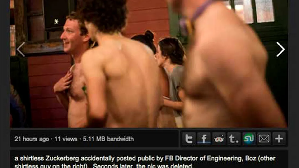 Facebook-ul l-a distrus! Mark Zuckerberg a aparut gol pe pagina lui de profil - Vezi imaginea pe care a sters-o in 3 secunde si a concediat o gramada de oameni pentru asta! E cea mai mare rusine din viata lui