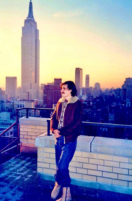 Mircea Cărtărescu, în 1990, la New York