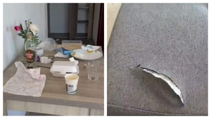 Imagini dezastruoase într-un apartament din Mamaia. Ce au lăsat în urmă tinerii cazați de 1 Mai