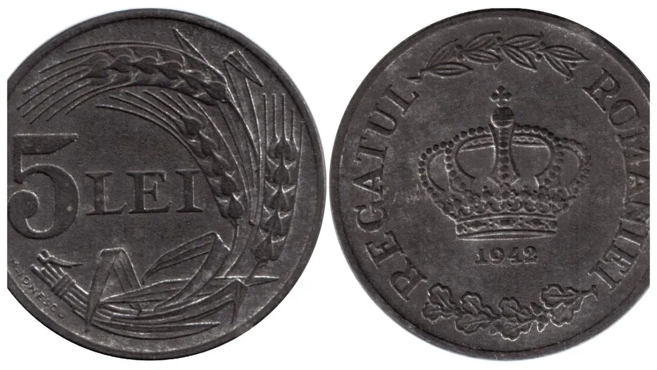 Moneda românească din 1942 care se vinde cu peste 10.000 de lei pe OLX. Dacă o ai, faci o mică avere!