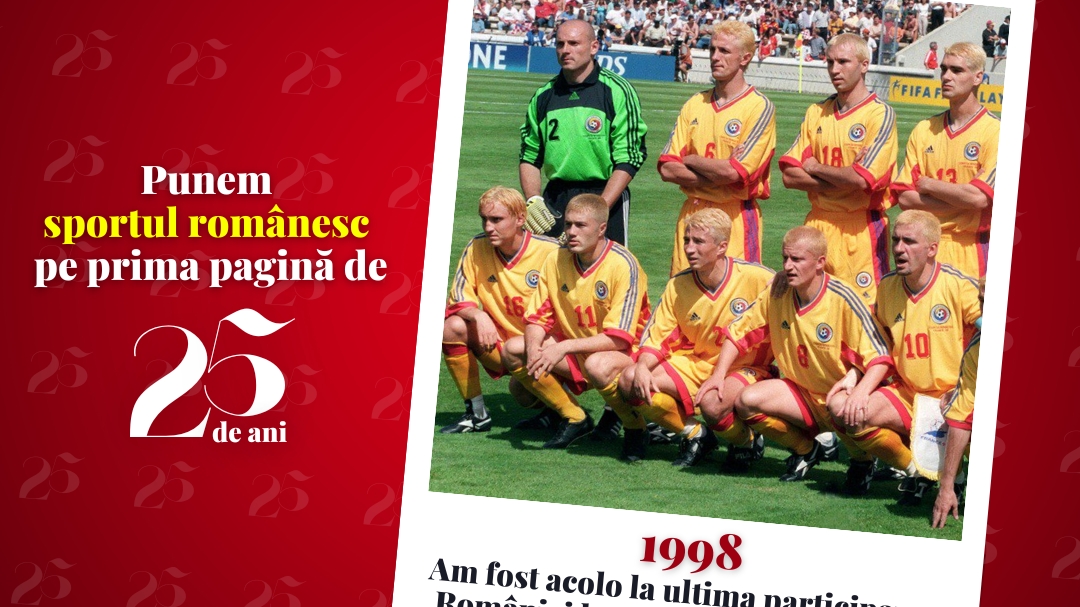 PROSPORT 25 – 1998. Gică Hagi. Ultimul Mondial. „Regele”, opere alese