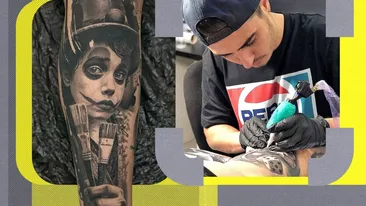 Povestea inginerului agronom care face adevărate opere de artă pe piele. De frică să nu-și dezamăgească părinții, a acceptat, dar...