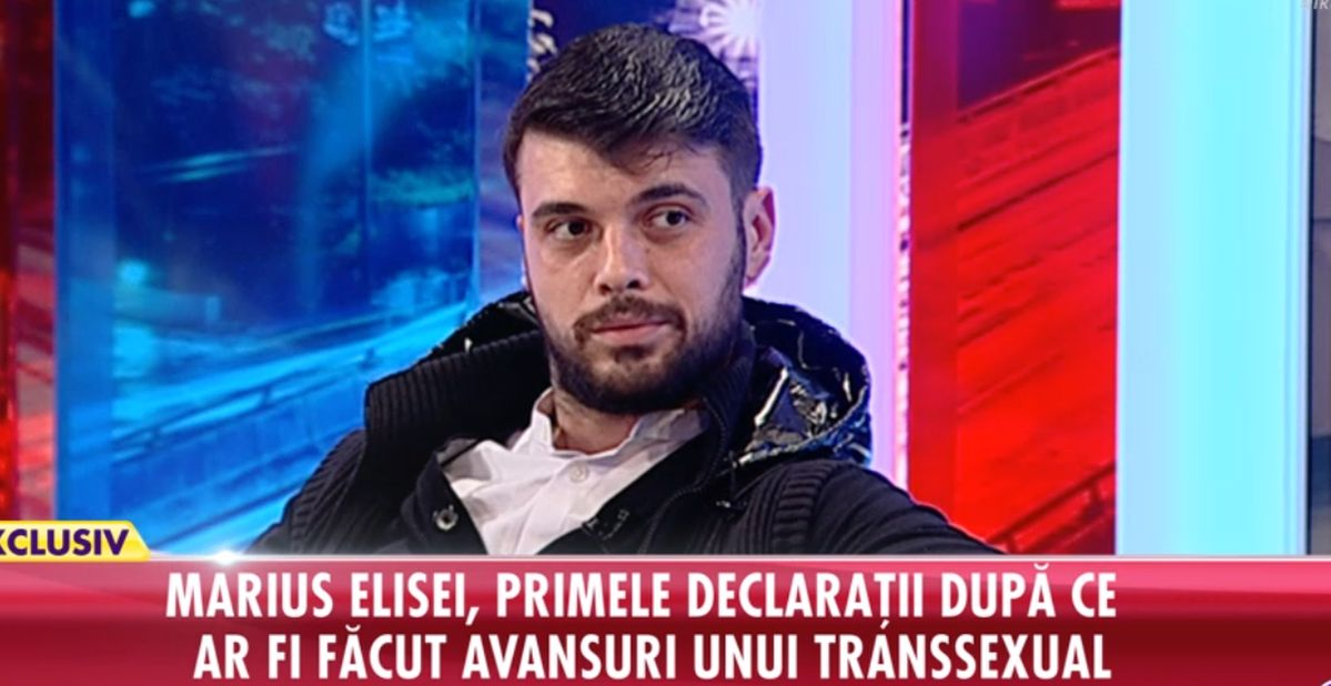Marius Elisei, prima apariție publică după scandalul cu transsexualul: ”Este vorba despre o înscenare foarte urâtă”