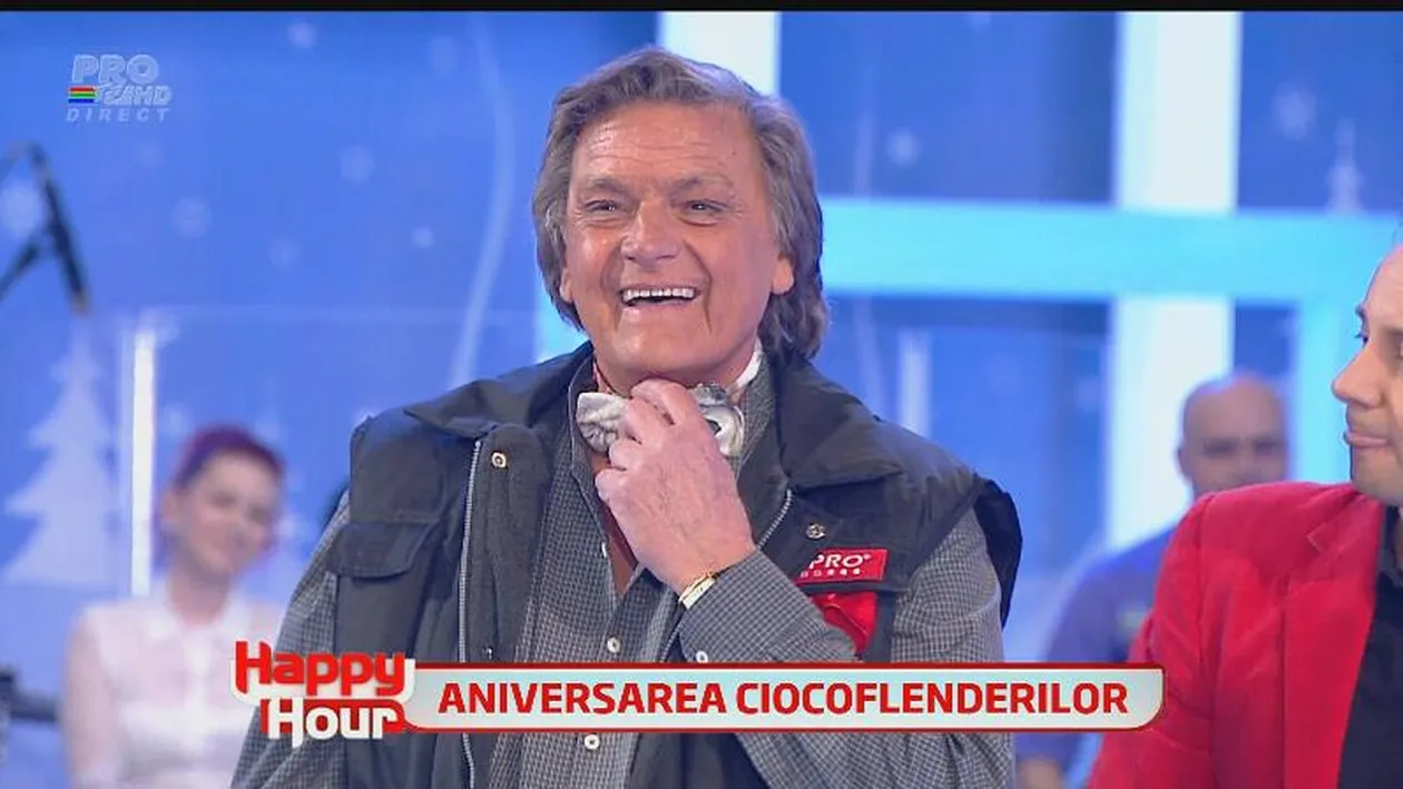 Florin Piersic, moderator la Happy Hour! Actorul a primit un Oscar şi a făcut declaraţii despre viaţa sentimentală!
