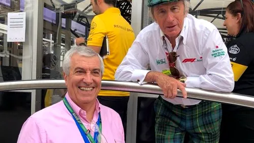 Tăriceanu, alături de Jackie Stewart, la Marele Premiu de Formula 1 de la Monza