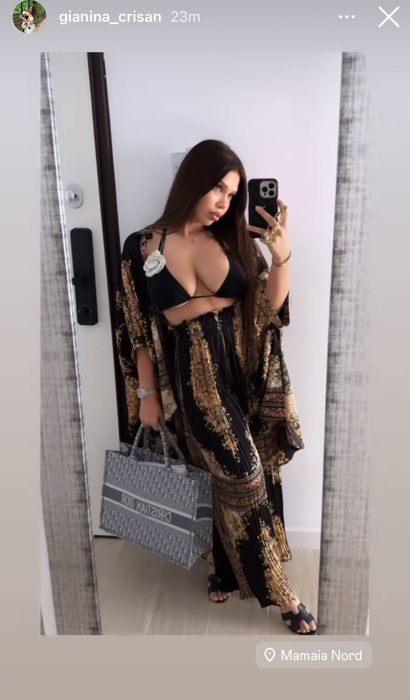 Gianani Crișan, iubita lui Pescobar/ sursă foto: Instagram
